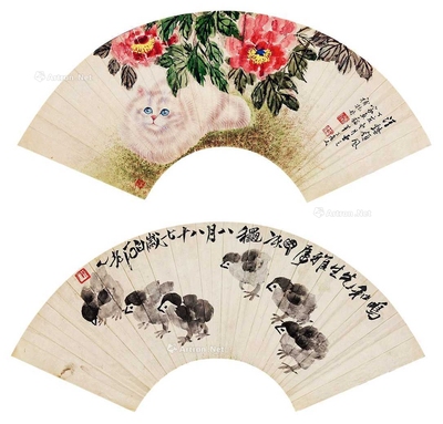 猫、小鸡