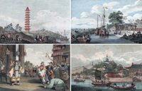 彩色铜版画