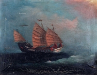 广东十三行油画