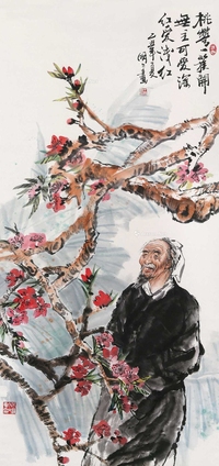 赏花图