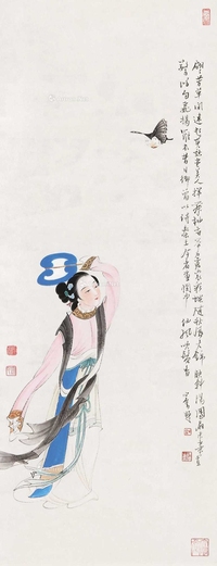 扑蝶图