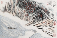 峡江图