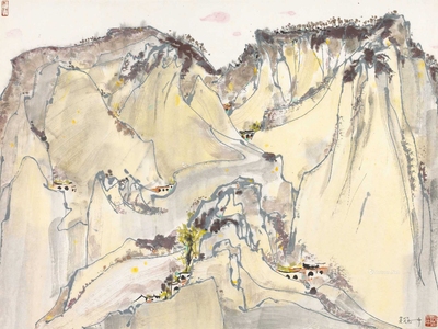 高原窑洞人家