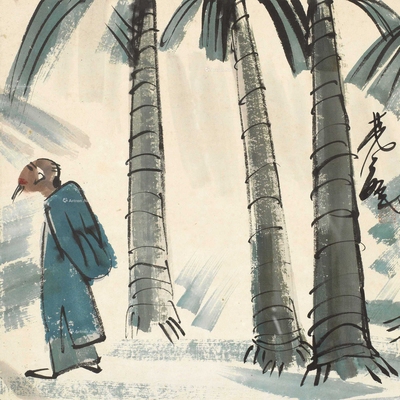 椰林老者