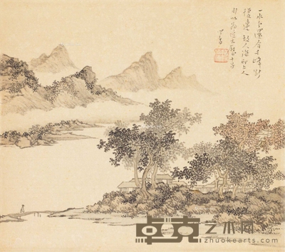 千峰隐居图
