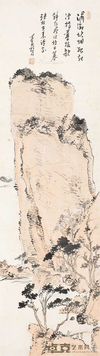 疏林远岫 