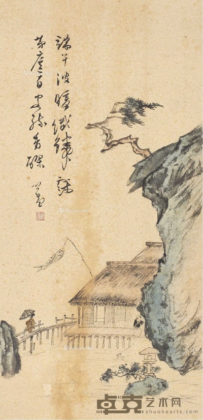 茅庐有客 