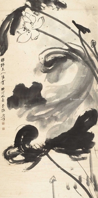风中劲荷