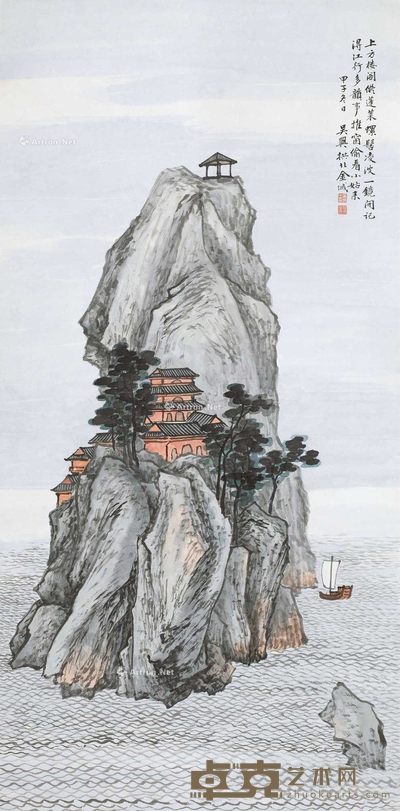 小孤山图
