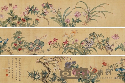 花卉长卷