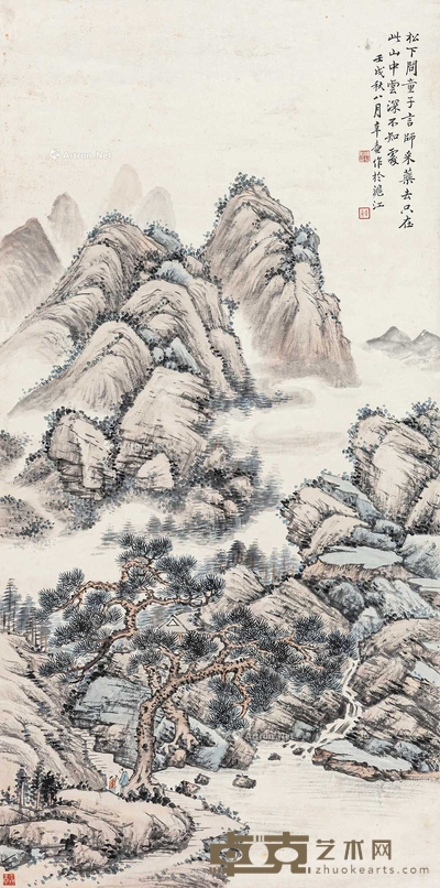 贾岛诗意图 