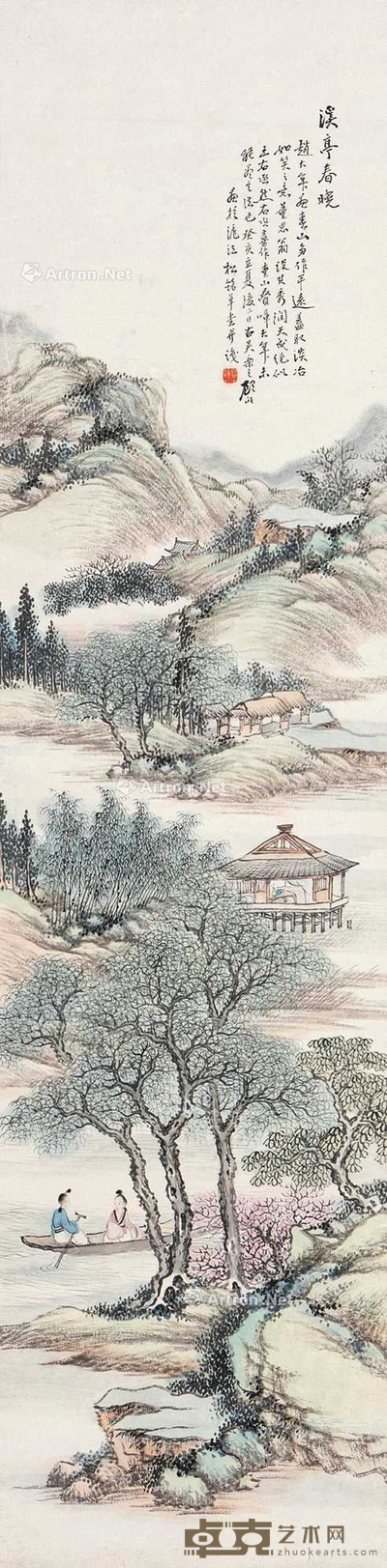 溪亭春晓