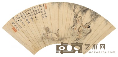 牧马图