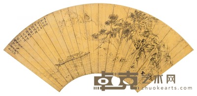 松阴观瀑