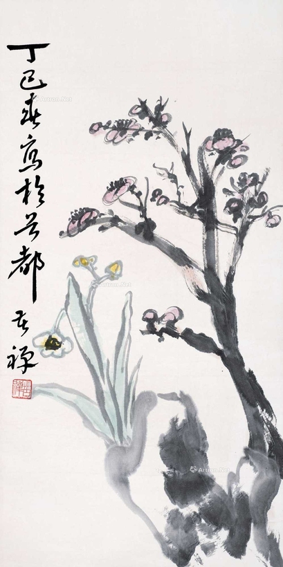 李苦禅 花卉 立轴