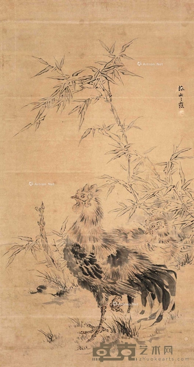 佚名 平安大吉 立轴 144×75cm