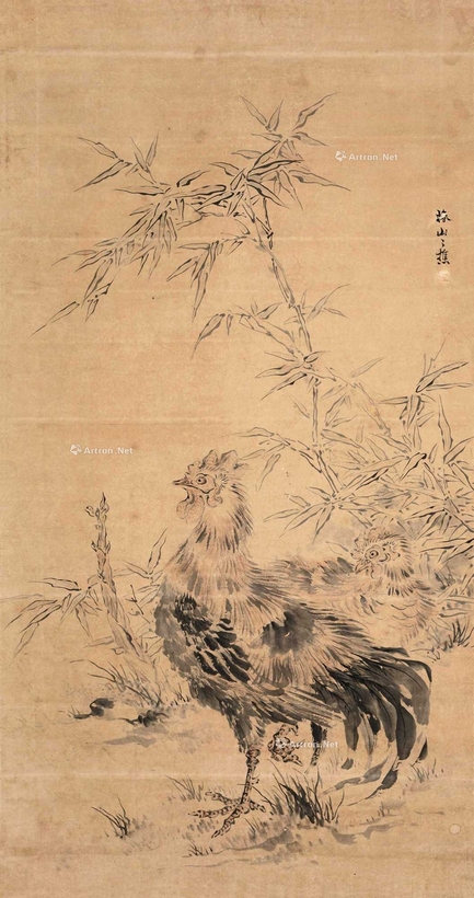 佚名 平安大吉 立轴