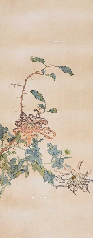 佚名 秋色图 立轴