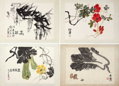 大康 花卉 4点一组 マクリ镜片