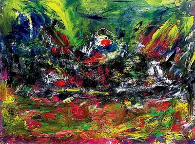 李洪涛 油画《悦》