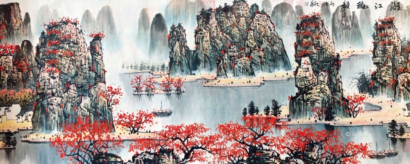 李新社 漓江秋颜