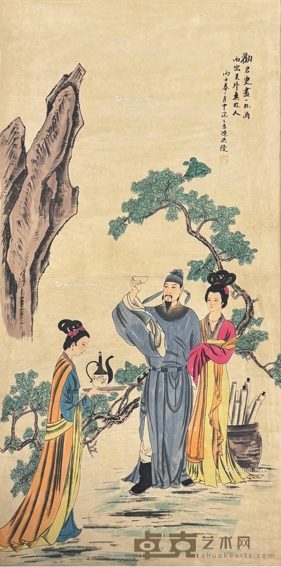 陈洪绶 人物图