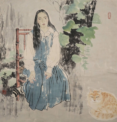 何家英 美女