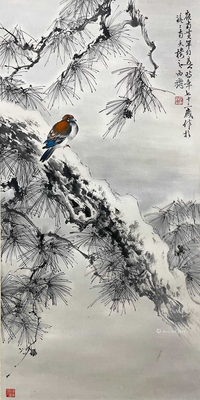 黄幻吾 雪松