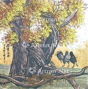 徐树臣 守望金秋 镜片 68×68cm