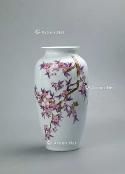 高峰 春风和畅半刀泥玲珑瓶