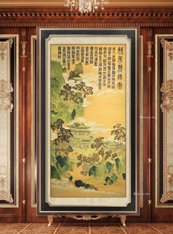 刘俊敏 2012年 繁花竞逐图