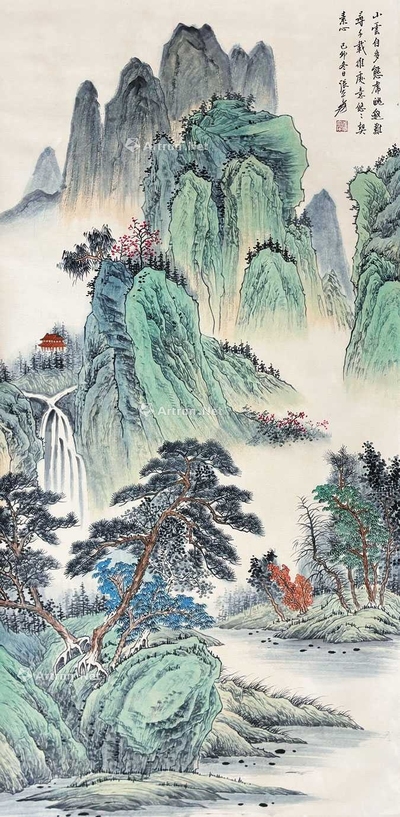 张大千 山水画