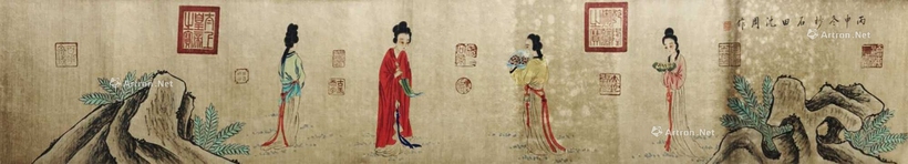 沈周 仕女图