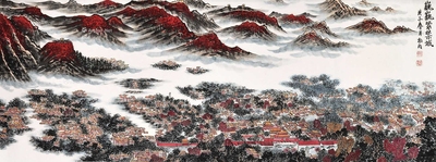杨明 巍巍紫禁城 托片