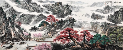 关山月 山河颂 托片