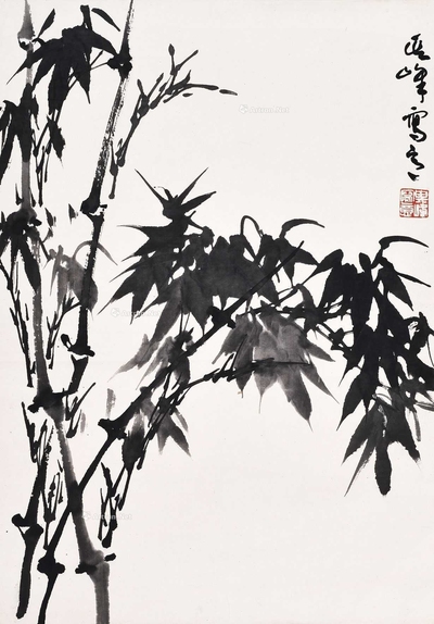 孙其峰 墨竹 立轴