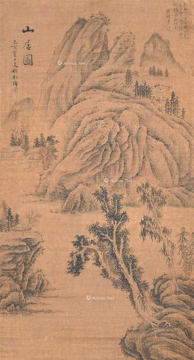 文伯仁 山居图 立轴