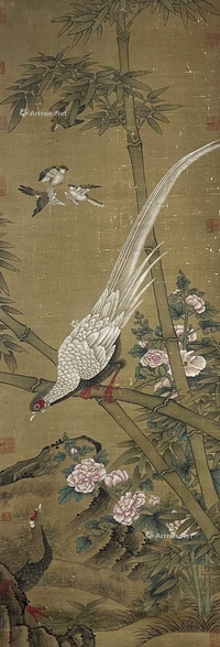 徐熙 款  花鸟