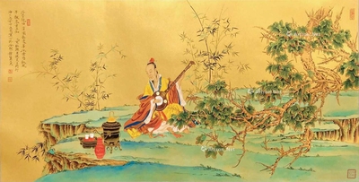 任重 款 知音图 镜片